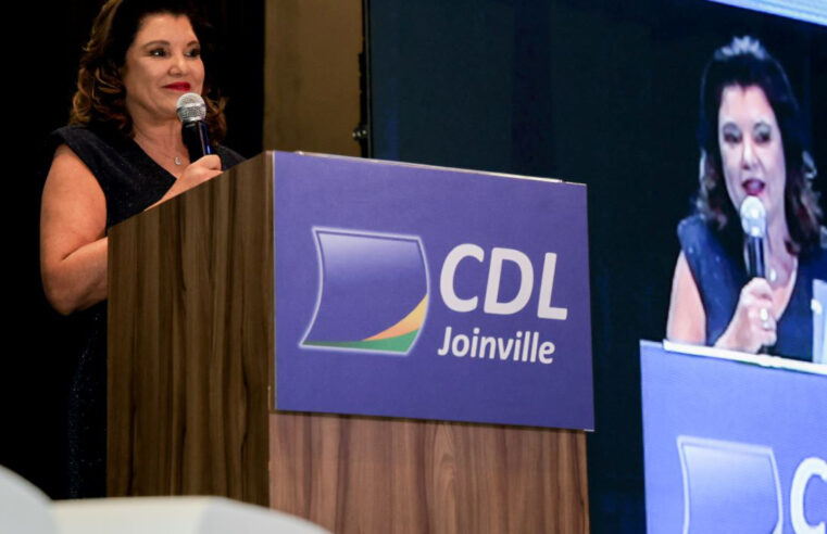 Vice-governadora destaca ações do governo catarinense para o setor de negócios na posse da nova diretoria da CDL de Joinville