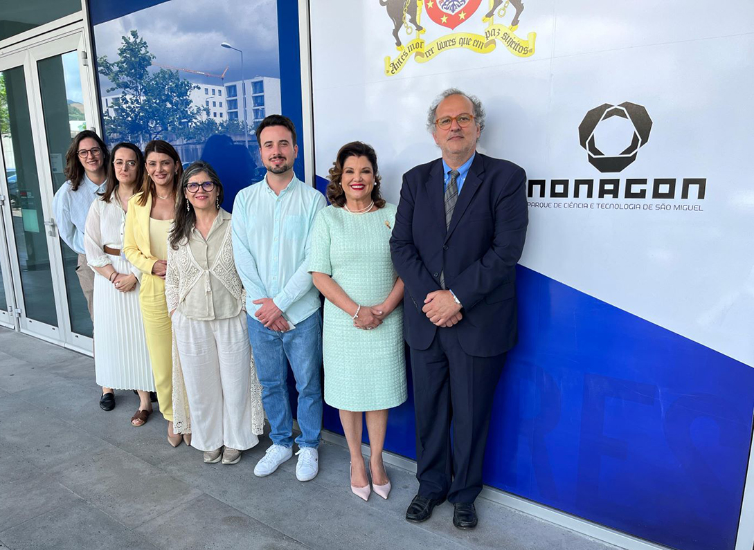 Vice-governadora e a secretária do Turismo visitam parque tecnológico nos Açores para ampliar cooperação internacional