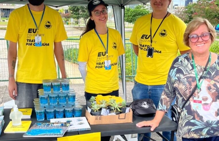 Trato por Criciúma participa de evento em alusão ao Dia do Meio Ambiente neste sábado