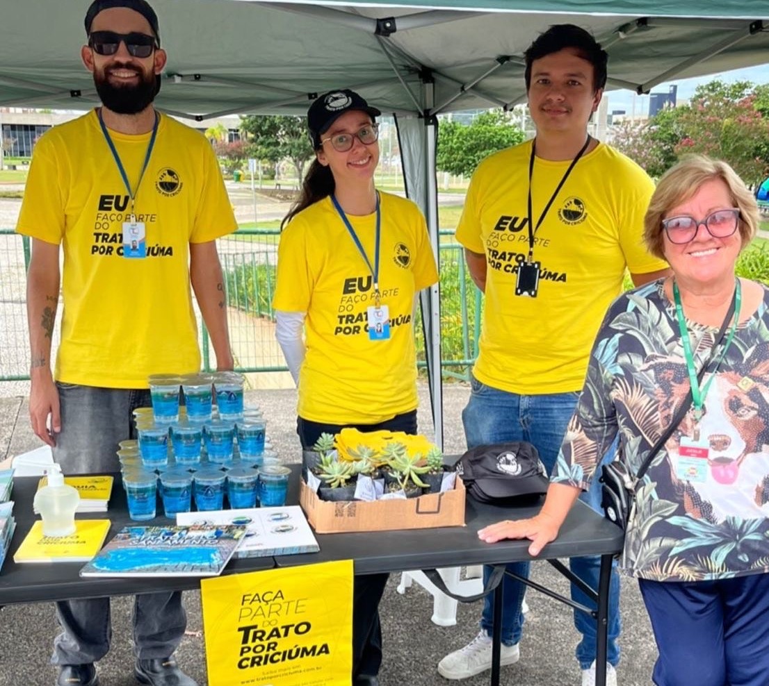 Trato por Criciúma participa de evento em alusão ao Dia do Meio Ambiente neste sábado