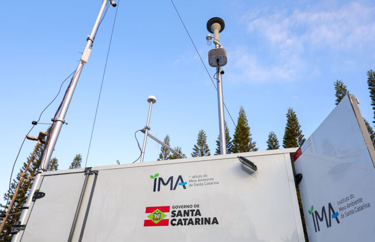 Nova Estação de Monitoramento da Qualidade do Ar operada pelo IMA está em funcionamento em Florianópolis