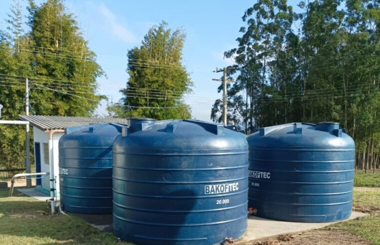 Casan instala quatro novos reservatórios em São João do Sul