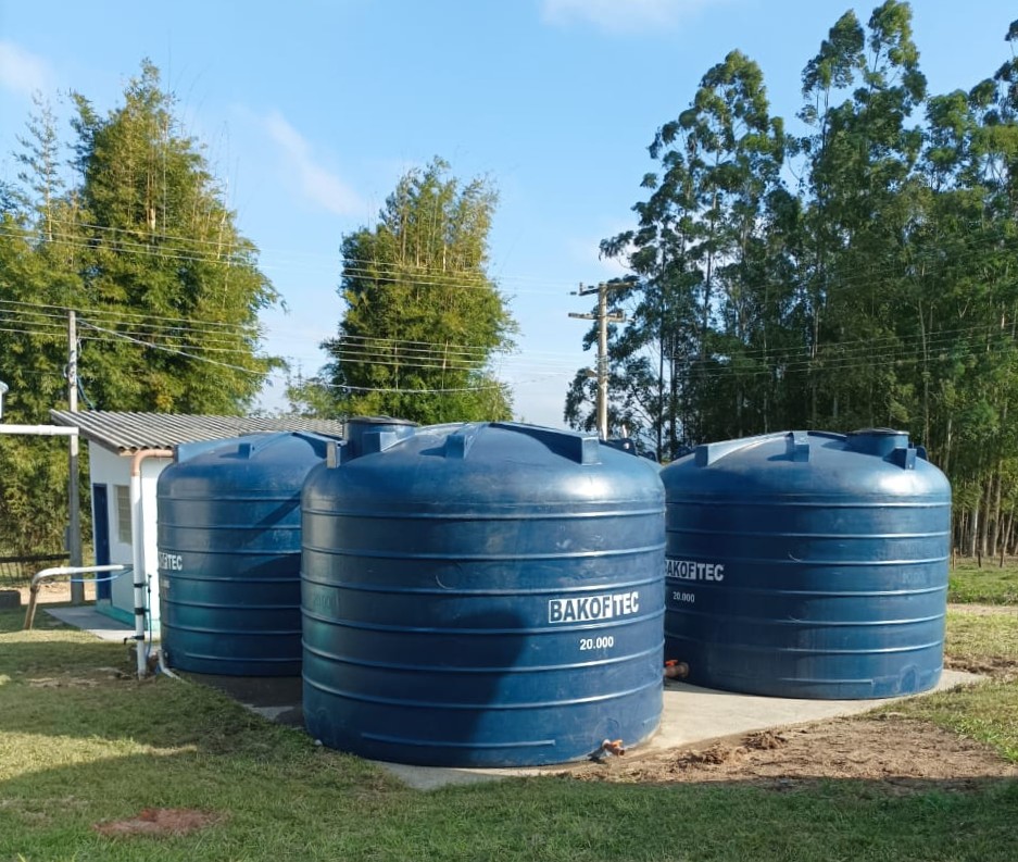 Casan instala quatro novos reservatórios em São João do Sul