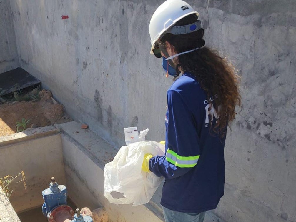 Florianópolis: combate ao Aedes aegypti é ação permanente nas obras da ETE Insular